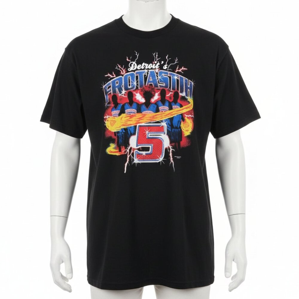 Detroit's Frotastic Five  Men's t-shirt Size 5X